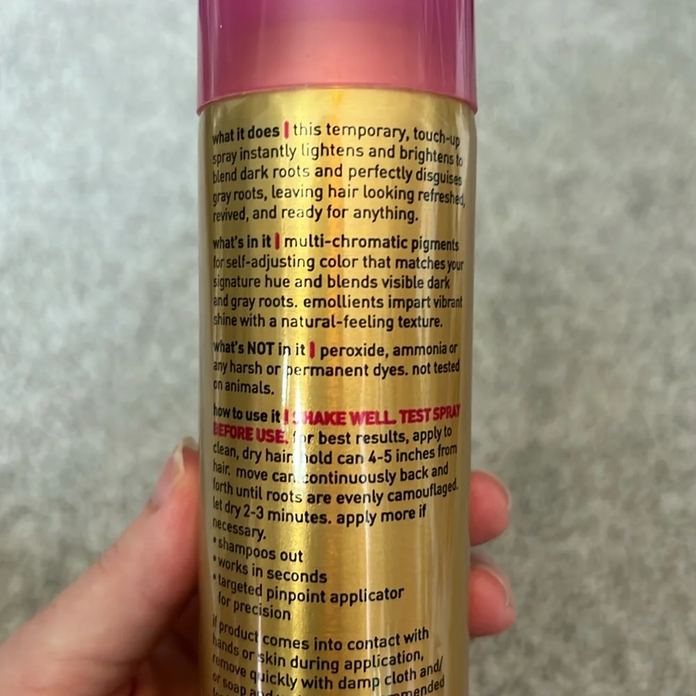 Style Edit Blonde Perfection Root Concealer Touch Up Spray